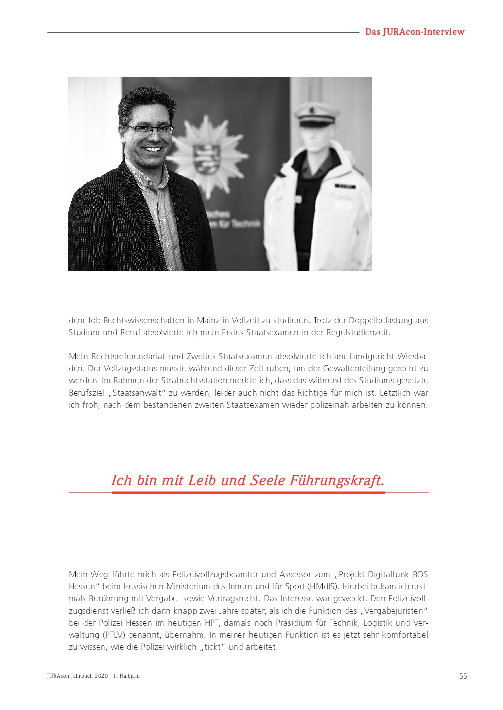 JURAcon Jahrbuch 2020 - Interview Marco Führer - Seite 55
